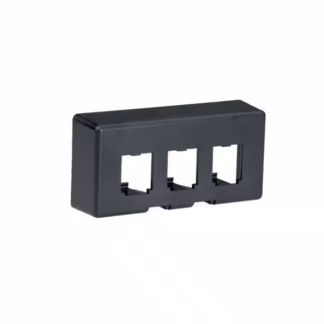 CFFPE3BL Panduit Corp  Keystone Faceplates Frames